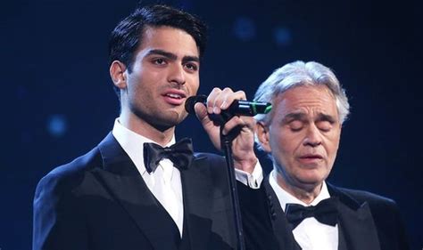 Andrea and Matteo Bocelli sing Ed Sheeran Perfect Symphony duet 'You can see their love' | Music ...