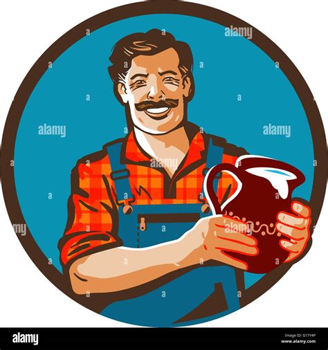 fresh milk vector logo. drink or farmer icon Stock Vector Image & Art - Alamy