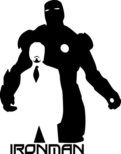 Iron Man Vector Free Download SVG | Superhero silhouette, Marvel paintings, Iron man painting