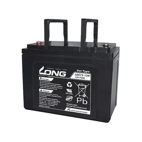 GEL battery LONG 12V 75Ah Long Wheelchair batteries