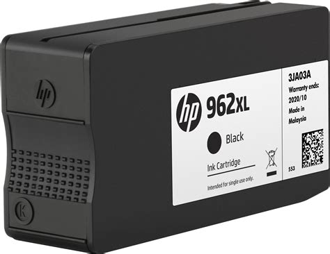 HP 962XL High-Yield Ink Cartridge Black 3JA03AN#140 - Best Buy