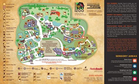 Zoo Map | Birmingham Zoo