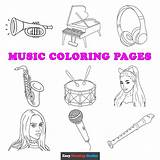 Free Printable Music Coloring Pages For Kids sketch template