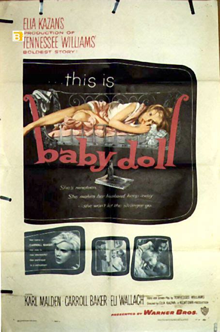 "BABY DOLL" MOVIE POSTER - "BABY DOLL" MOVIE POSTER