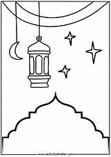 Ramadan Coloring Pages  Activity Shelter sketch template