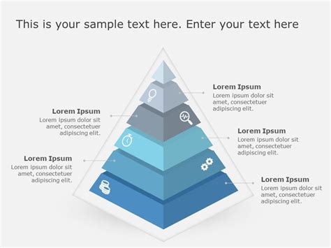 Pyramid Strategic Initiatives PowerPoint Template 1