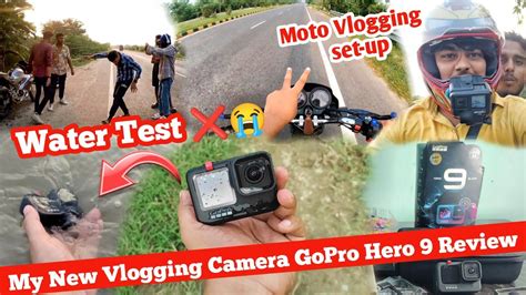 My New Gopro Hero 9 Unboxing & Review Water Test | Best Vlogging Camera ...