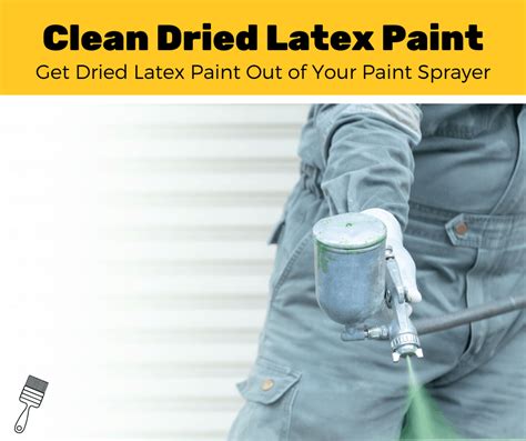 How To Clean Dried Latex Paint from a Paint Sprayer (5-Step Guide ...