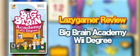 Reviewed - Big Brain Academy Wii Degree - Wii