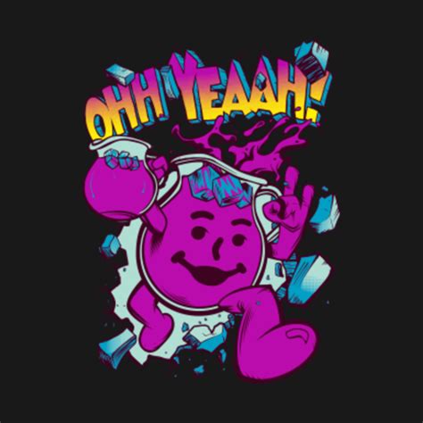 OHH YEAH! Kool Aid Man Purple Drank - Kool Aid Man - T-Shirt | TeePublic