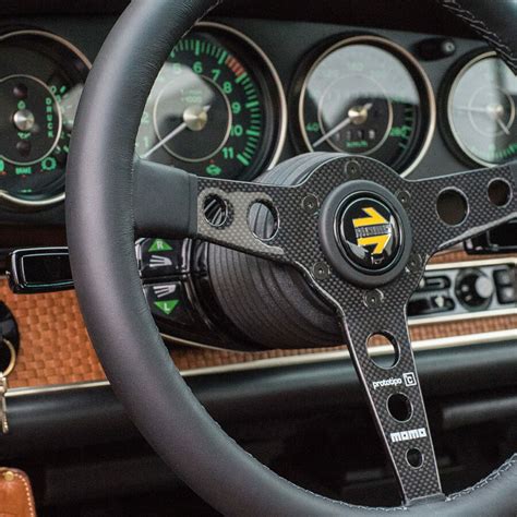 50+ Stunning Singer Porsche Steering Wheel & Dashboard Pics