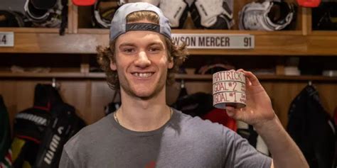 Dawson Mercer Nets First Career Hat Trick | VOCM