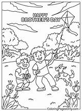 Two Brothers Coloring Pages sketch template