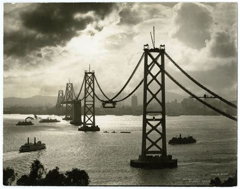 The western span of the San Francisco-Oakland Bay Bridge while being ...