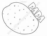 Papa dibujo A color Y Para Colorear sketch template