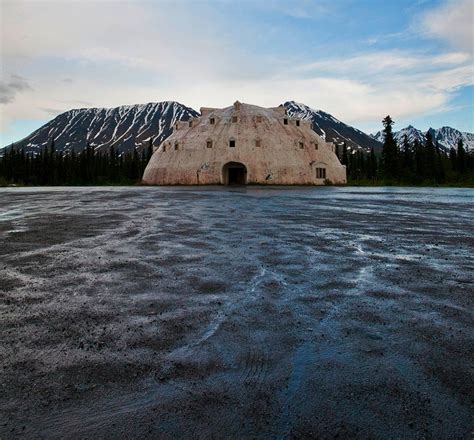 Just an Abandoned Igloo Hotel