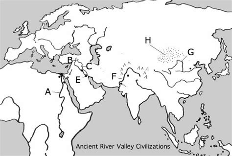 Quizlet River Civilizations Map | Ancient River valley Civil… | Flickr