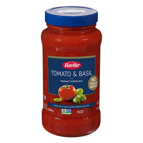 Save on Barilla Tomato & Basil Pasta Sauce Order Online Delivery | MARTIN'S