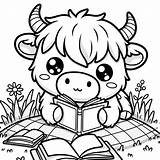 15 Highland Cow Coloring Pages Cows Cute  sketch template