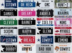 110 Best Personalized License Plate Ideas | license plate, personalized ...