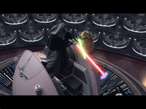 Yoda vs Palpatine [4K HDR] - Star Wars: Revenge of the Sith - YouTube
