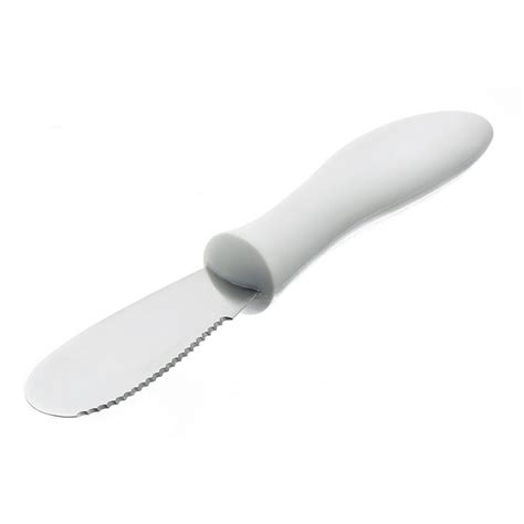 Browne 574362 Serrated Butter Spreader, w/1-1/4 x 3-1/2" Blade