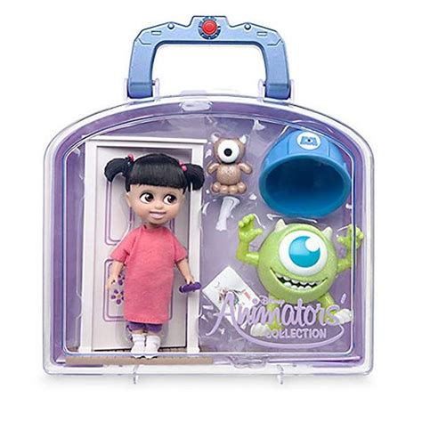 Official Disney Monsters Inc Animators Collection Boo Mini Doll Playset Monsters Inc Toys ...