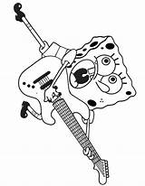 Electric Guitar Coloring Pages Printable Coloring sketch template