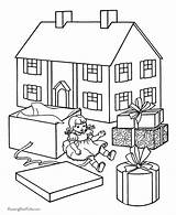 Free Christmas Coloring Sheets  Lots Of Toys sketch template