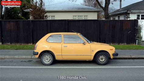 1980 Honda Civic - YouTube