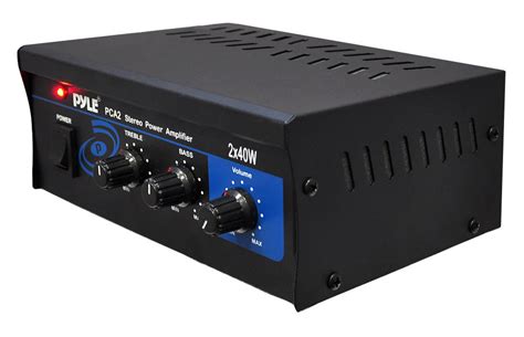 Pyle-Home Pca2 2x40-Watt Stereo Mini Power Amplifier: Amazon.ca ...