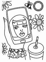 Aesthetics Coloring Pages  90 Free coloring sketch template