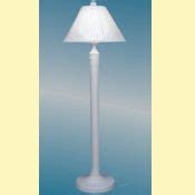 Shangri-La White Floor Lamp - 10201
