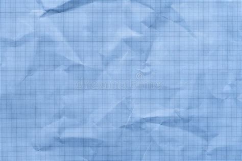 Crumpled Graph or Blueprint Paper Texture and Background Stock Photo - Image of backdrop, blank ...