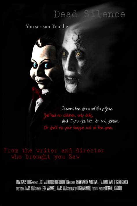 Dead Silence Movie Poster by theorderoffeeling on DeviantArt