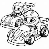 Race Car Coloring Page Racing With Face Vehicle sketch template