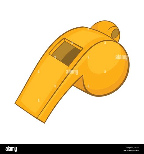 Whistle of referee icon, cartoon style Stock Vector Image & Art - Alamy