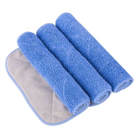 MR.SIGA Professional Microfiber Mop Refills, Pack of Blue - Pad Refills ...