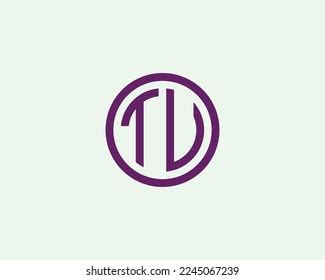 Tu Logo Design Vector Template Stock Vector (Royalty Free) 2245067239 | Shutterstock