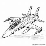 Jet Cartoon Coloring Pages 10 Free Airplane For Kids sketch template