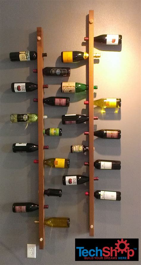 Vertical Wall Wine Rack Plans - Image to u