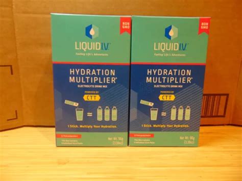 LIQUID IV HYDRATION MULTIPLIER STRAWBERRY FLAVOR 2PK 6 in each NEW IN BOX (W) $15.00 - PicClick
