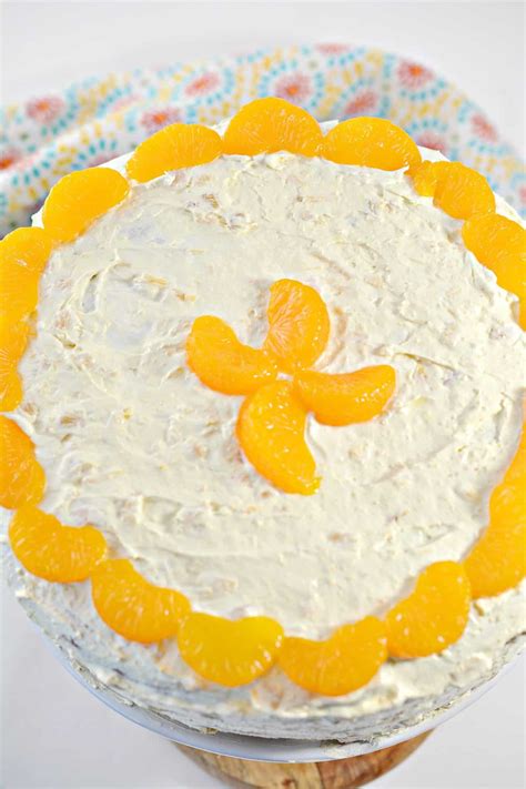 Pineapple Orange Sunshine Cake - Sweet Pea's Kitchen