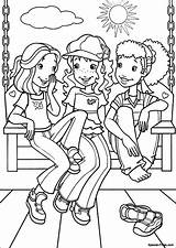 Coloriage Holly Hobbie Copines Sur Hugolescargotcom sketch template