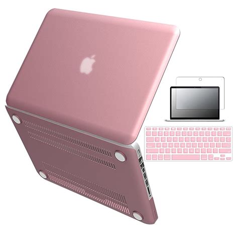 iBenzer - 3 in 1 Macbook Pro 13" Soft-Skin Plastic Hard Case Cover & Keyboard Cover & Screen ...