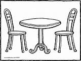 Furniture Coloring Pages sketch template