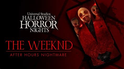 The Weeknd: After Hours Nightmare joins Halloween Horror Nights