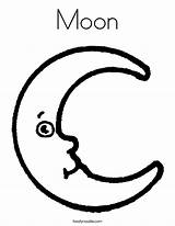 Moon Coloring Pages Printable  Home sketch template