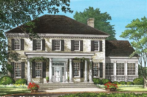 Colonial Plan: 3,920 Square Feet, 4 Bedrooms, 3.5 Bathrooms - 7922-00037