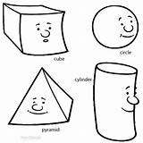 Free Coloring Pages Printable Shapes sketch template